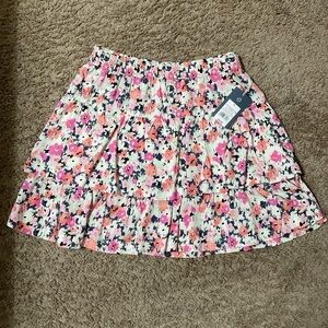 Universal thread Floral Pink and White Skirt